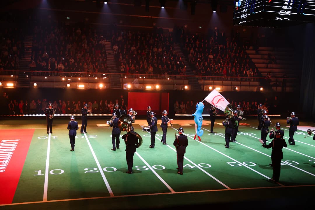 Christian Louboutin SS26: Football, Cheerleaders, and Jaden Smith at Dojo Arena