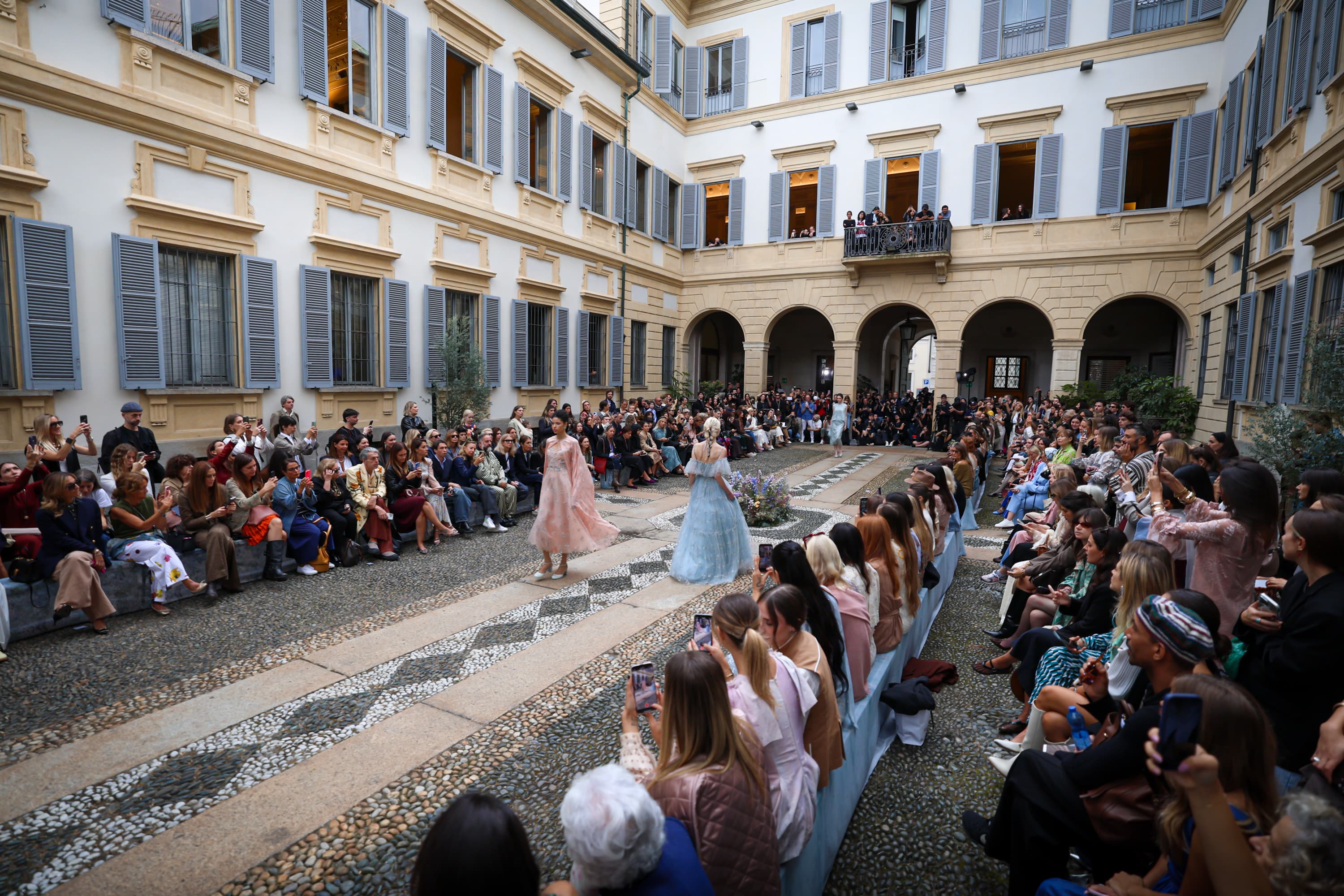 Luisa Beccaria SS26: \"Soul in Bloom\" at Palazzo Bovara