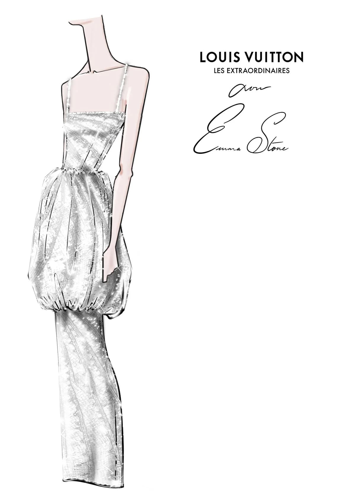 Emma Stone at Venice 82: The Louis Vuitton Look That Stopped Time